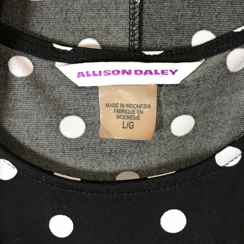 Other Allison Daley Pok-a-dot Long Sleeve Tank & Jacket Set L Size L / US 10 / IT 46 - 3 Thumbnail