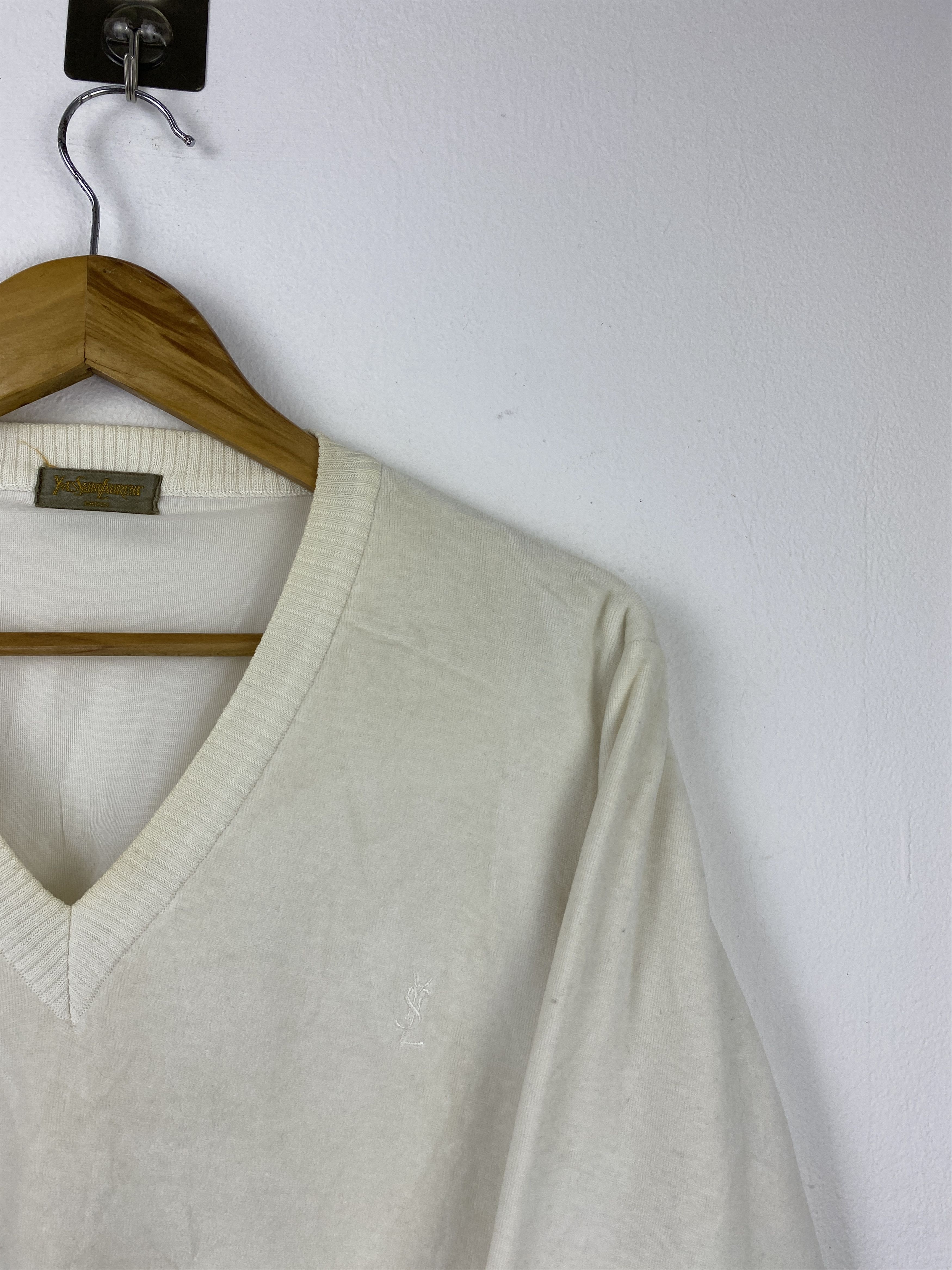 Yves Saint Laurent Yves Saint Laurent Paris Pullover Sweatshirt SH0527 Size US M / EU 48-50 / 2 - 9 Thumbnail