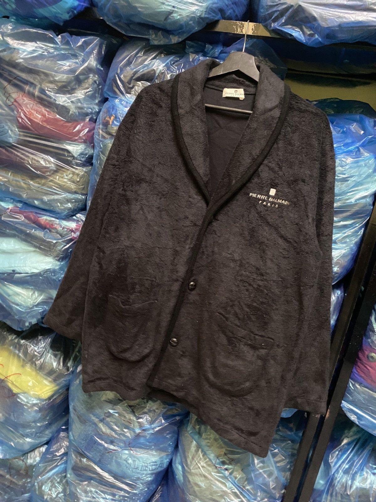 Pierre Balmain VINTAGE PIERRE BALMAIN DEEP PILE FLEECE JACKET Size US M / EU 48-50 / 2 - 2 Thumbnail