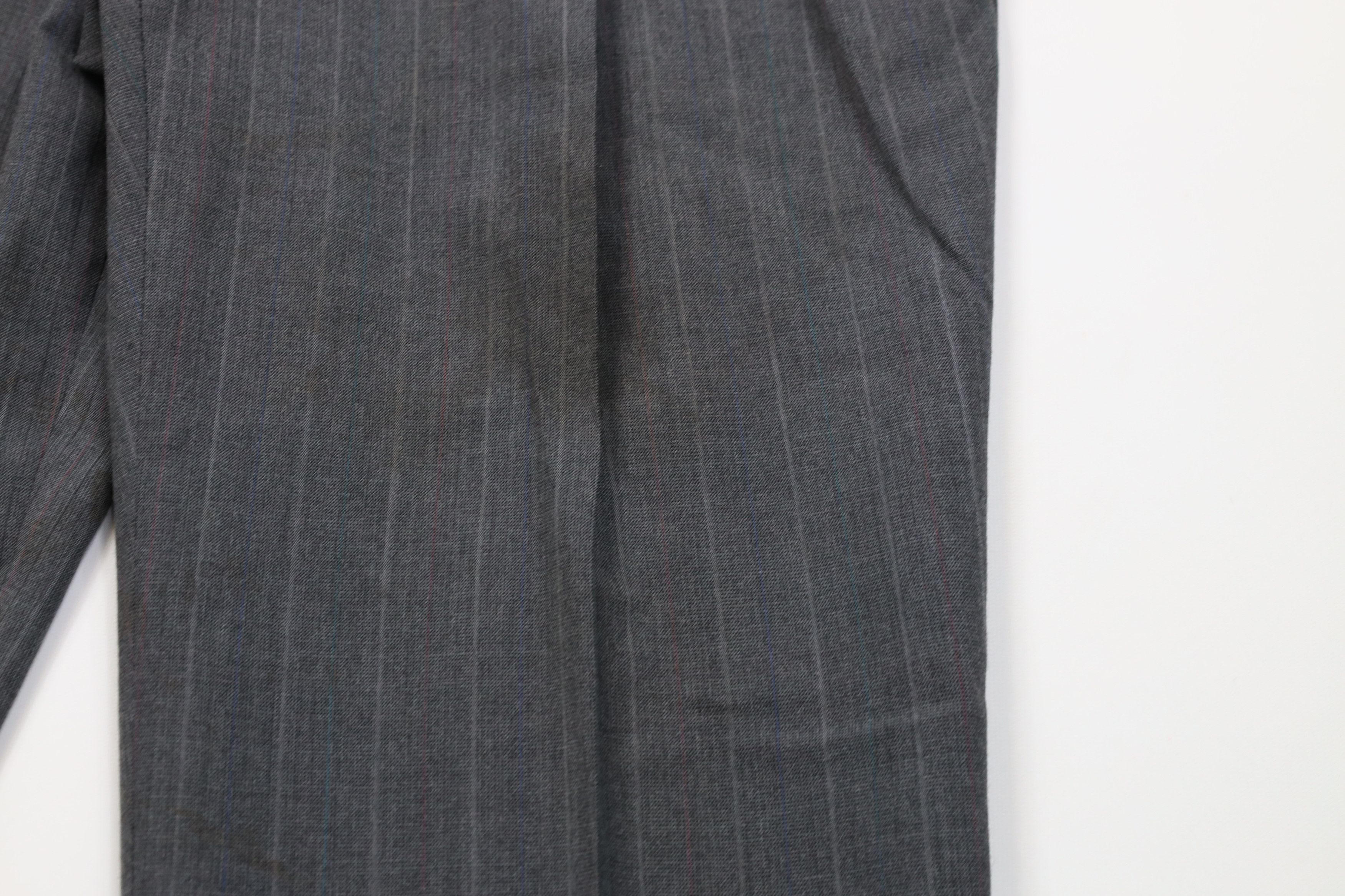 Vintage Vintage 70s Worsted Wool Blend Knit Wide Leg Chino Pants USA Size US 38 / EU 54 - 6 Thumbnail