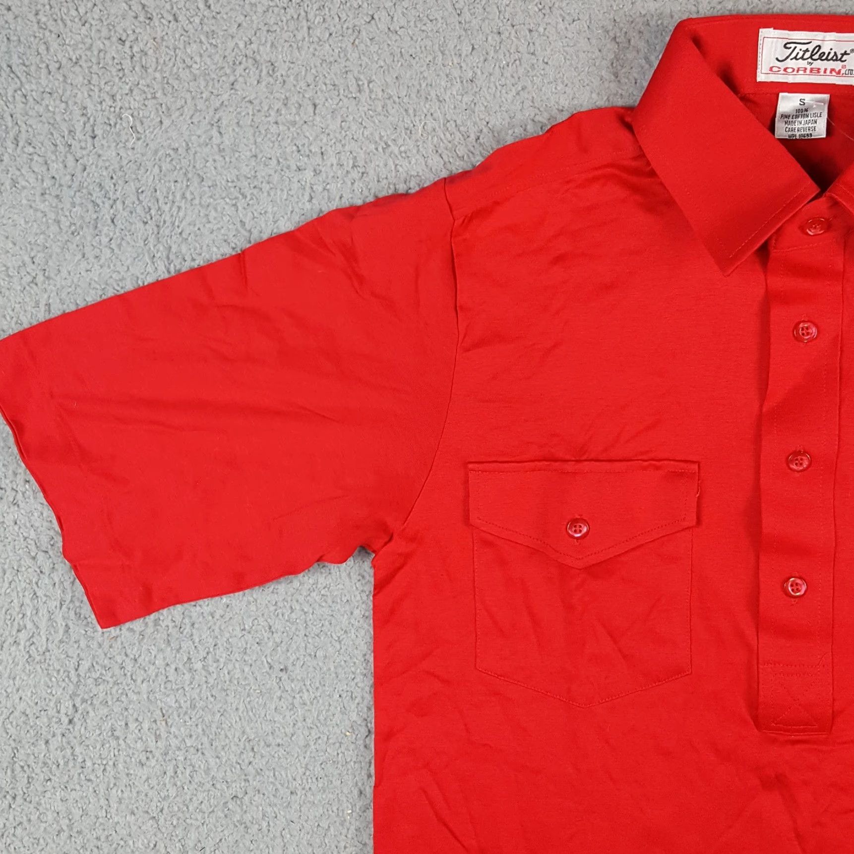 Titleist Titleist Golf Polo Mens Size S Red Vintage Pocket Collared Shirt Size US S / EU 44-46 / 1 - 4 Thumbnail