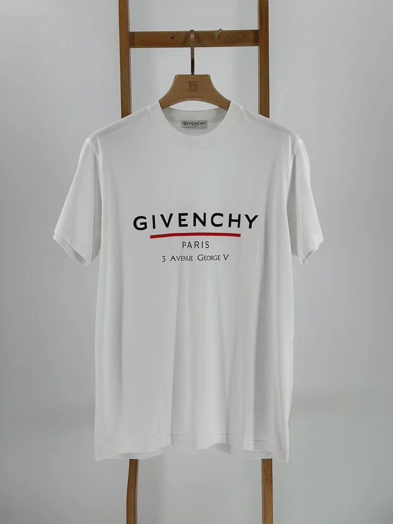 Givenchy GIVENCHY Paris White Cotton Short-Sleeve T-Shirt -dmc Size US XS / EU 42 / 0 - 1 Thumbnail