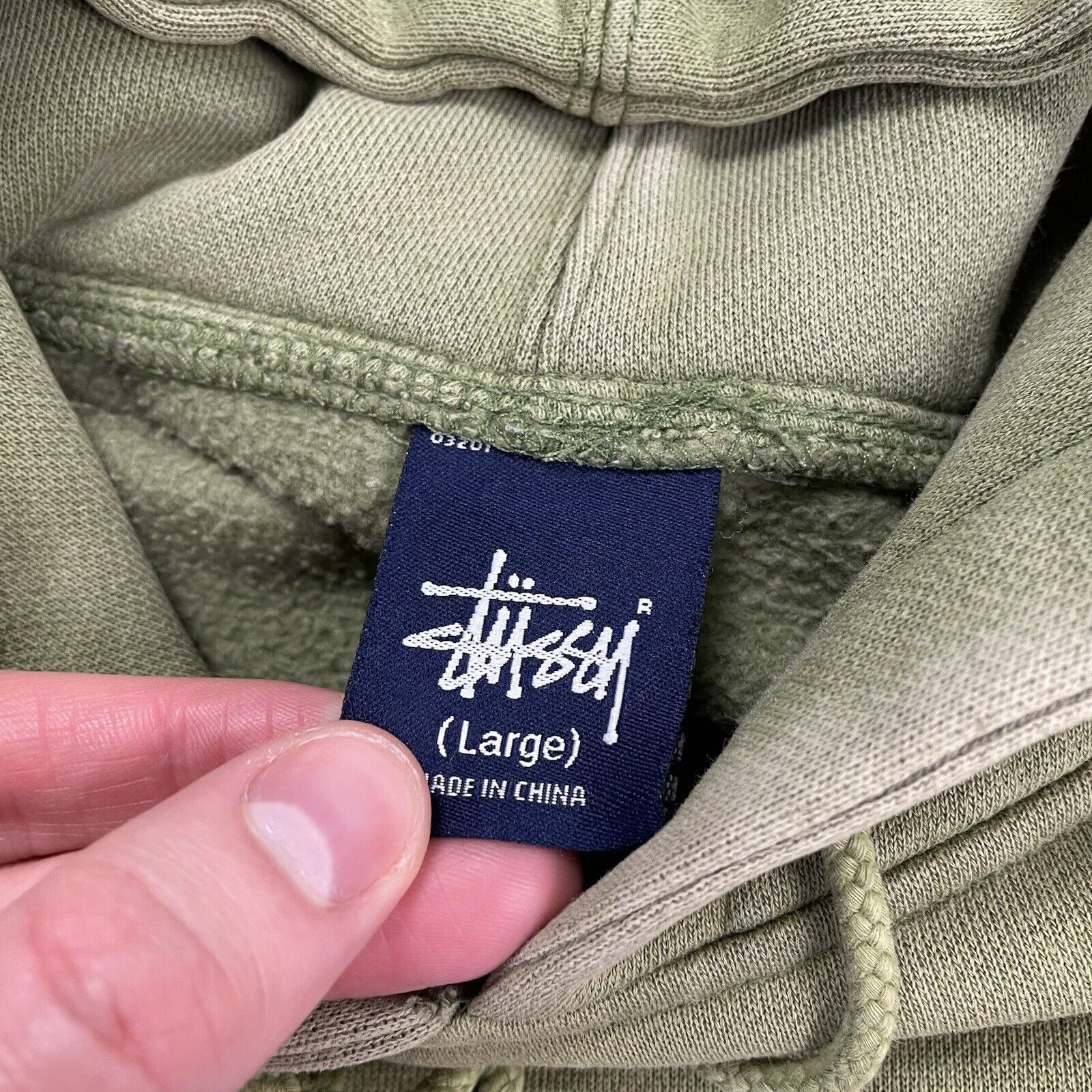 Stussy Vintage Stussy Hoodie Spell Out Mens Size Large L Size US L / EU 52-54 / 3 - 6 Thumbnail
