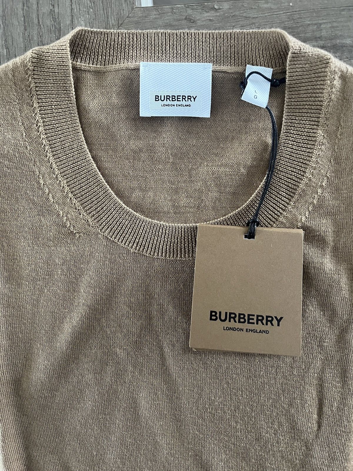 Burberry Burberry bempton elbow check sweatshirt Size L / US 10 / IT 46 - 2 Thumbnail