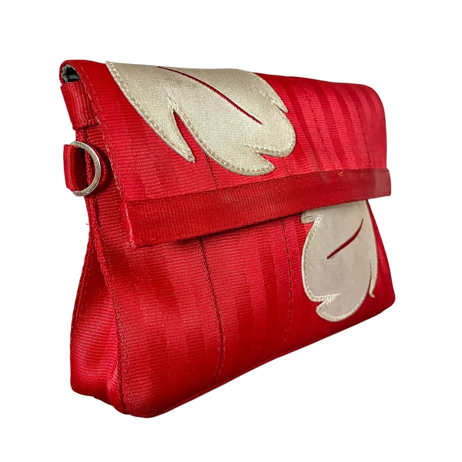 Disney Harveys x Disney Lilo Leaves Red Seatbelt Foldover Clutch Size ONE SIZE - 10 Thumbnail