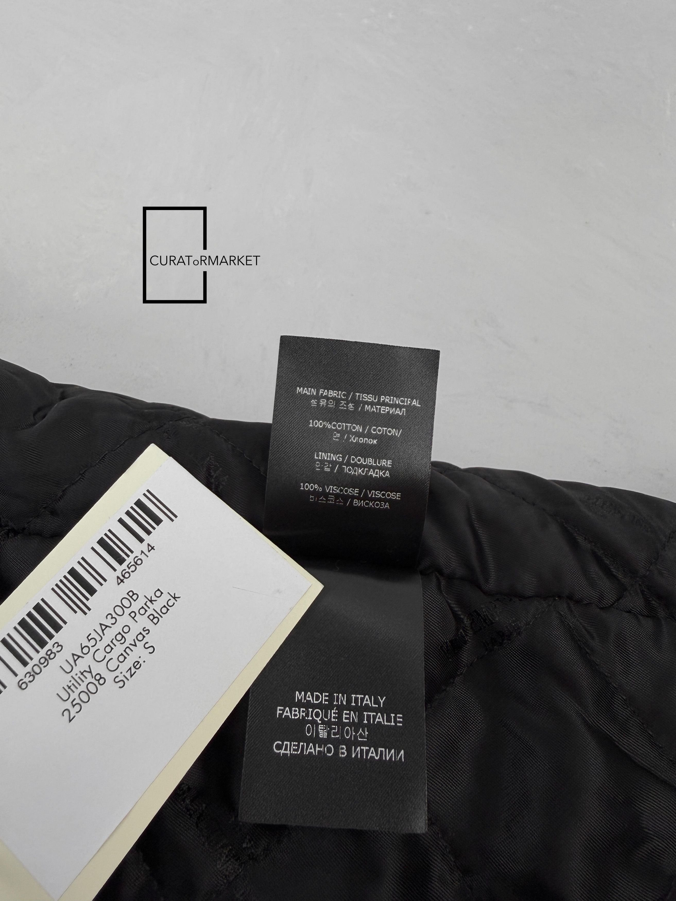 Vetements GRAIL Multi Cargo Back Pocket Zip Army Blackout Parka FW24 Size US S / EU 44-46 / 1 - 14 Thumbnail