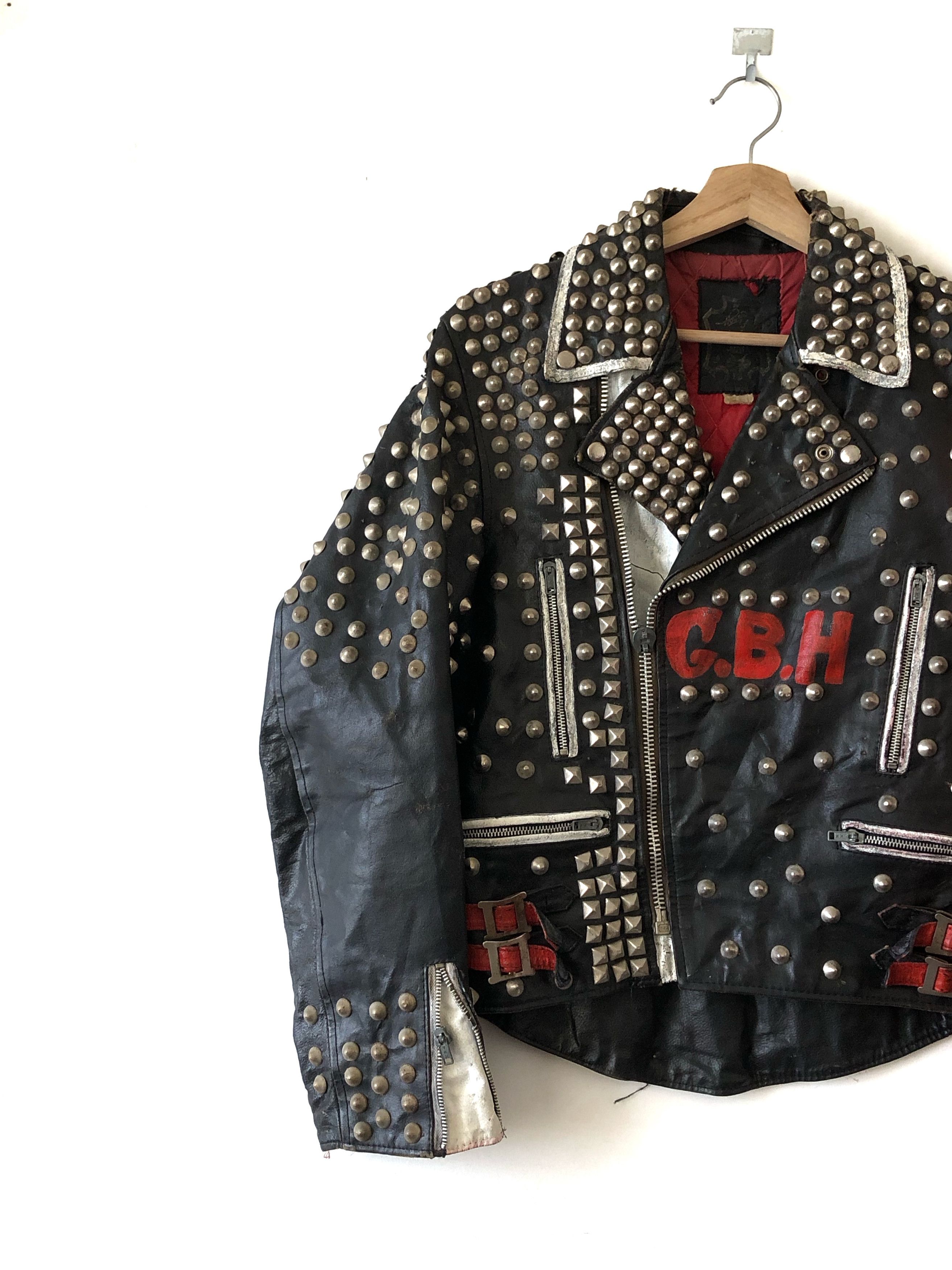 Band Tees GRAIL🔥80’S PUNK GBH DISCHARGE PUNK NOT DEAD LEATHER JACKET Size US S / EU 44-46 / 1 - 4 Thumbnail