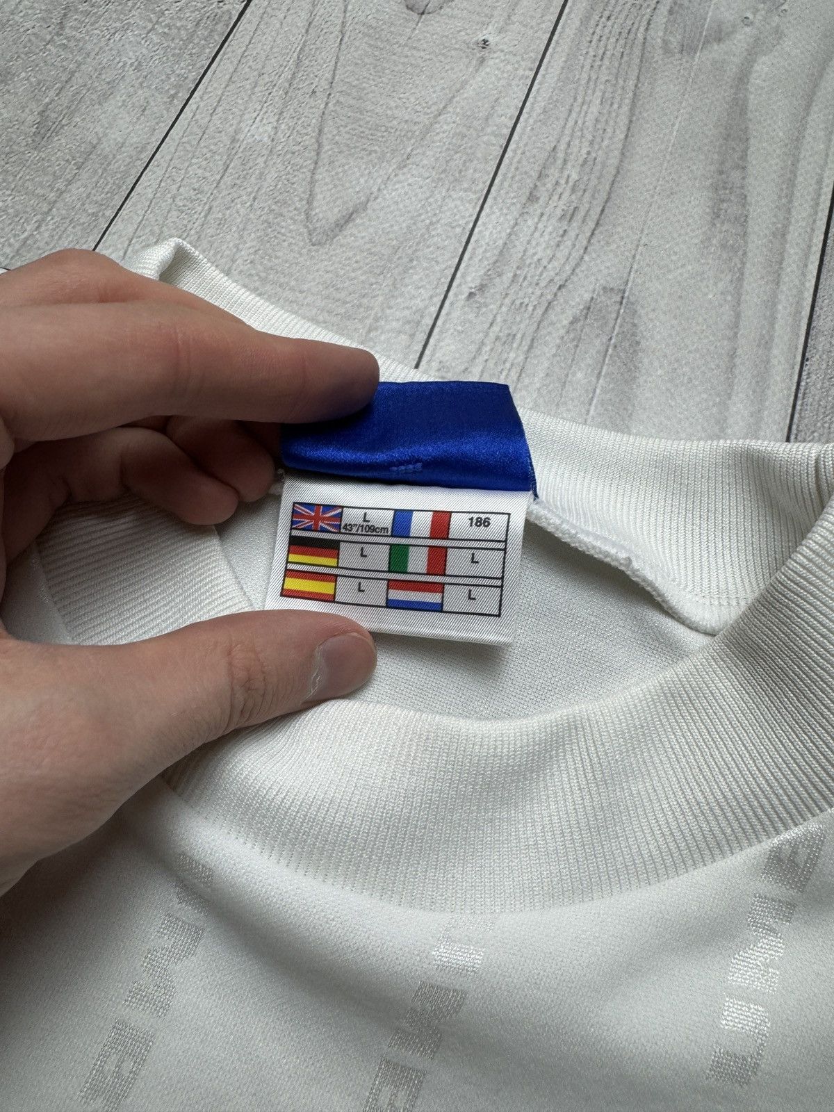 Umbro Vintage Umbro Tee multilogo jersey monogram L Size US L / EU 52-54 / 3 - 3 Thumbnail