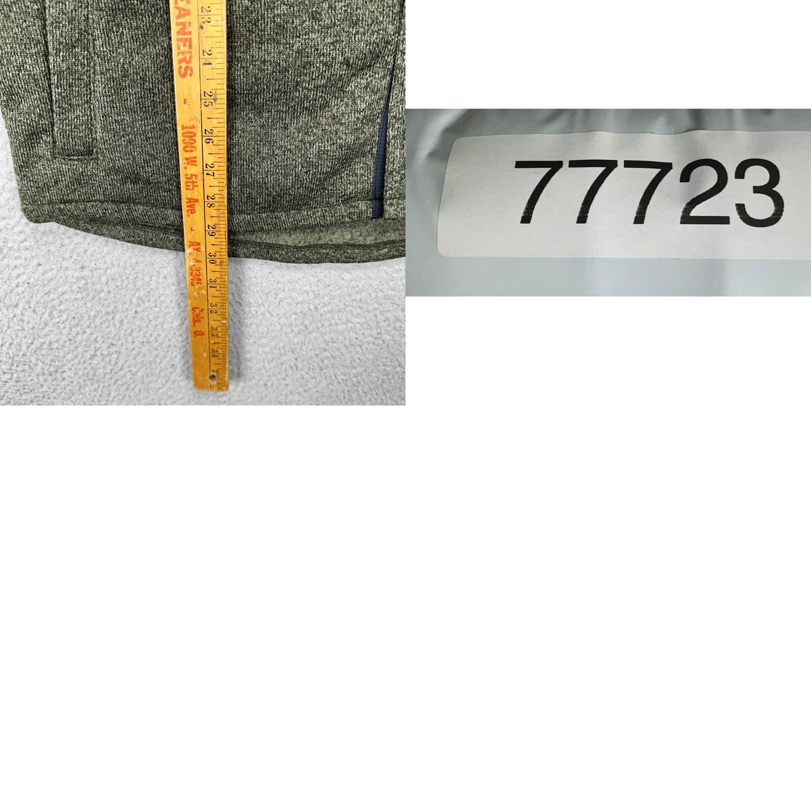 Eddie Bauer Eddie Bauer Men Fleece Sweater Jacket Large Olive Green Button Flap Pockets NEW Size US L / EU 52-54 / 3 - 8 Thumbnail