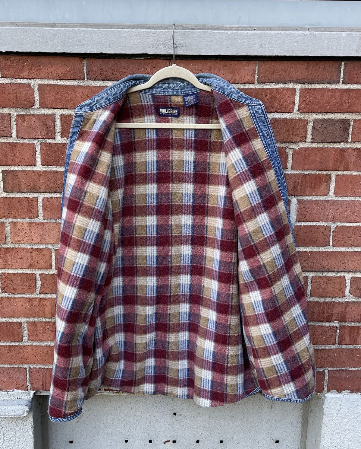 Wolverine Vintage Wolverine Jacket Mens XL Blue Denim Shirt Shacket Size US XL / EU 56 / 4 - 3 Thumbnail