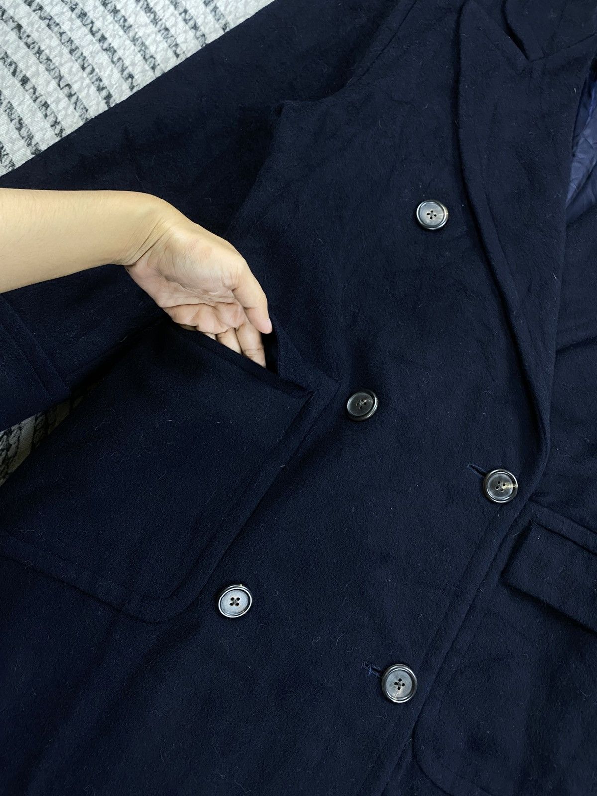 Polo Ralph Lauren Polo Ralph Lauren Double Collar Wool Long Jacket Size US M / EU 48-50 / 2 - 7 Thumbnail