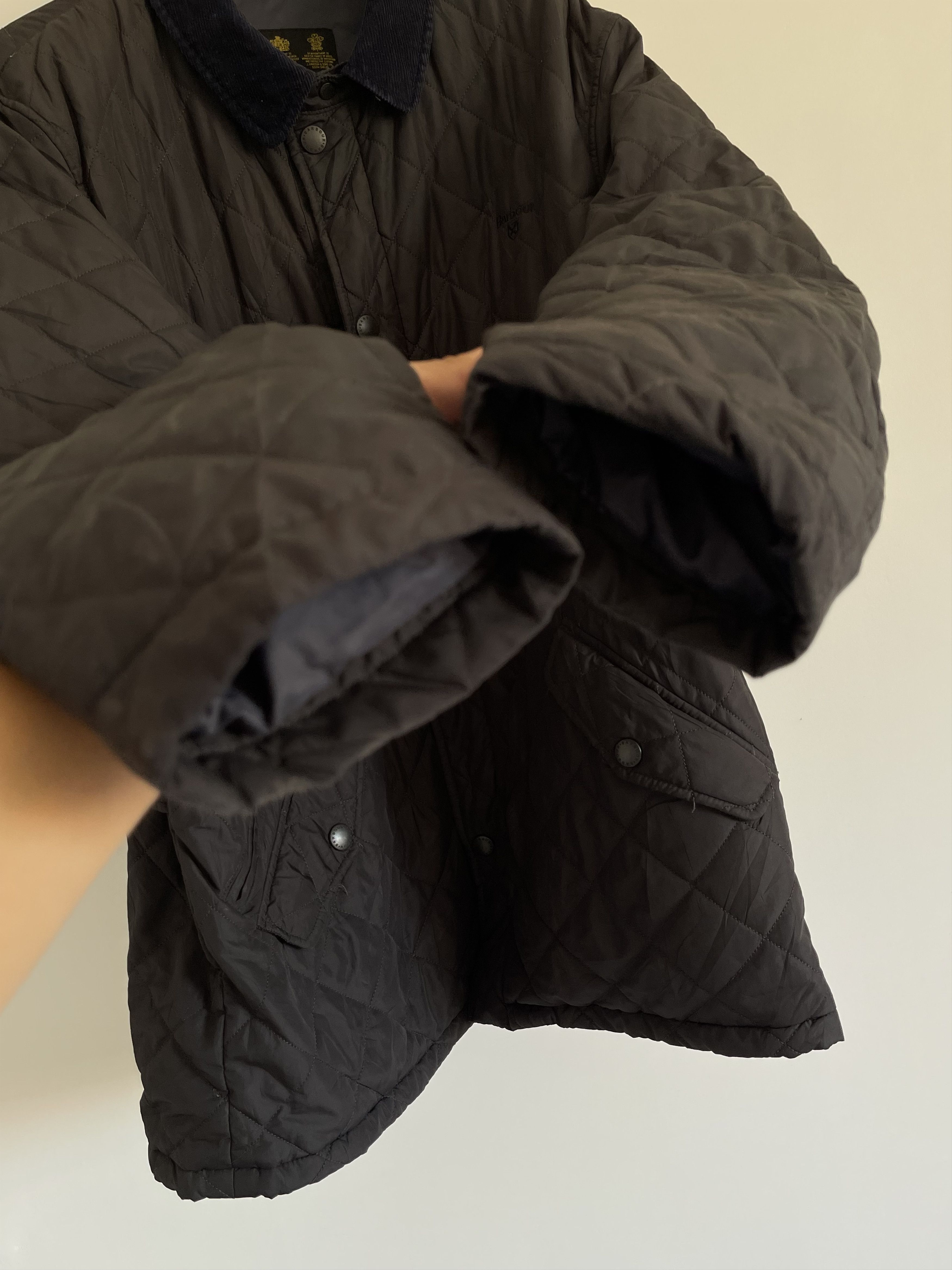 Barbour 🔥 Barbour Quilted jacket parka black size xl Size US XL / EU 56 / 4 - 8 Thumbnail