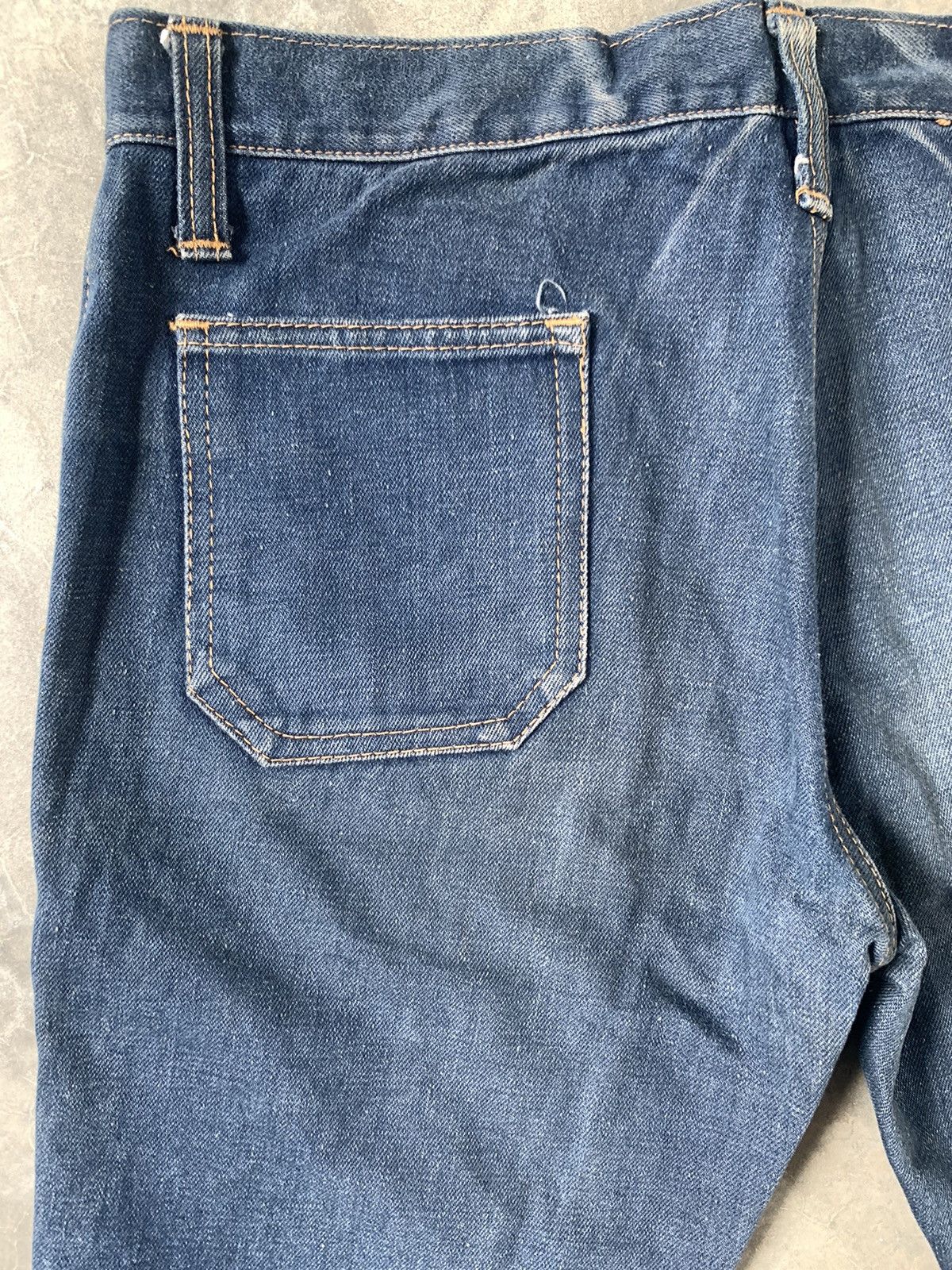 Vintage Super Flare Jeans Vintage 70's Bush Pant X-WEST CANTON USA Size US 32 / EU 48 - 18 Thumbnail