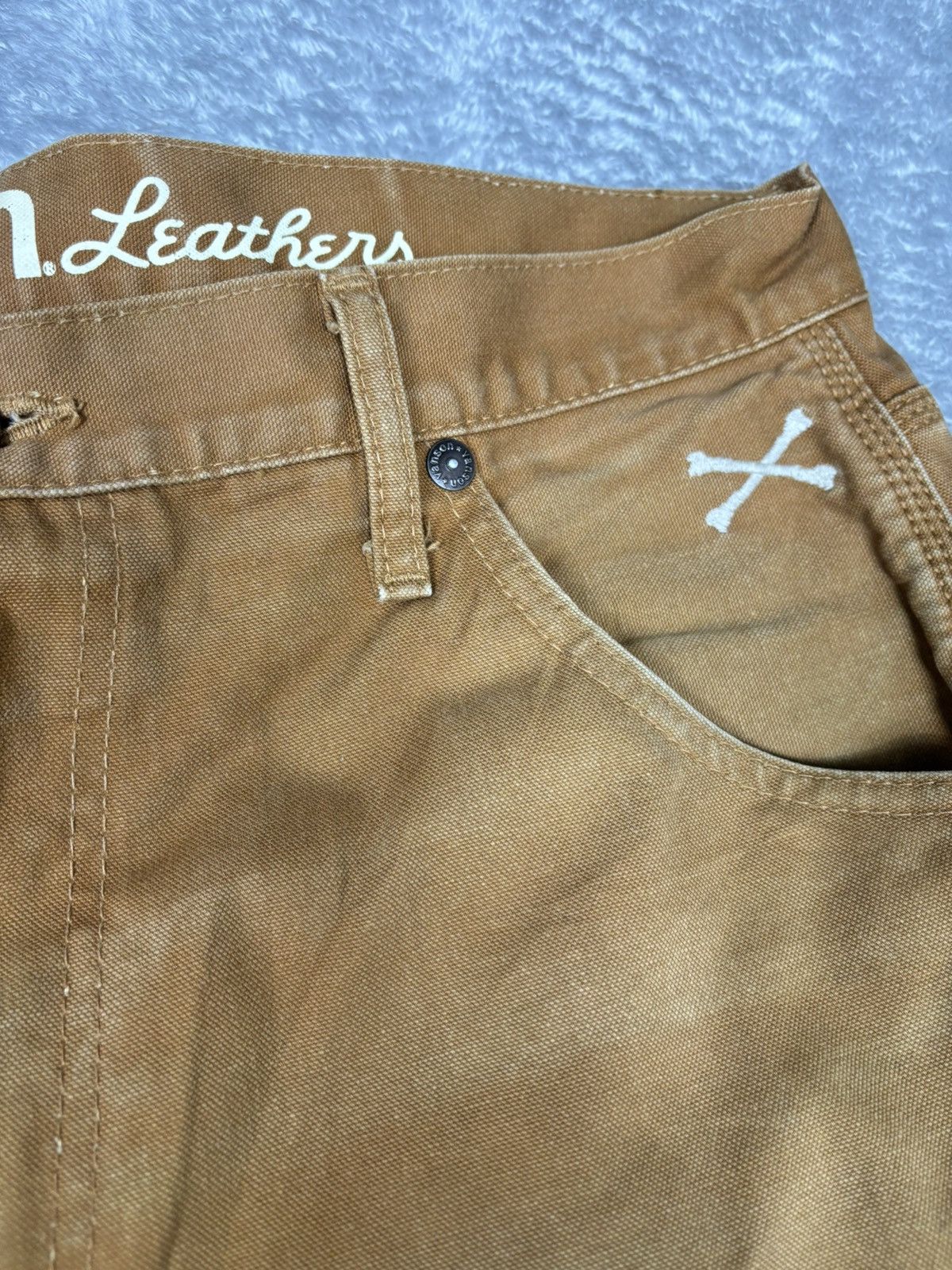 Vanson Leathers Vanson Leather Carhartt Pants. S0132 Size US 35 - 7 Thumbnail