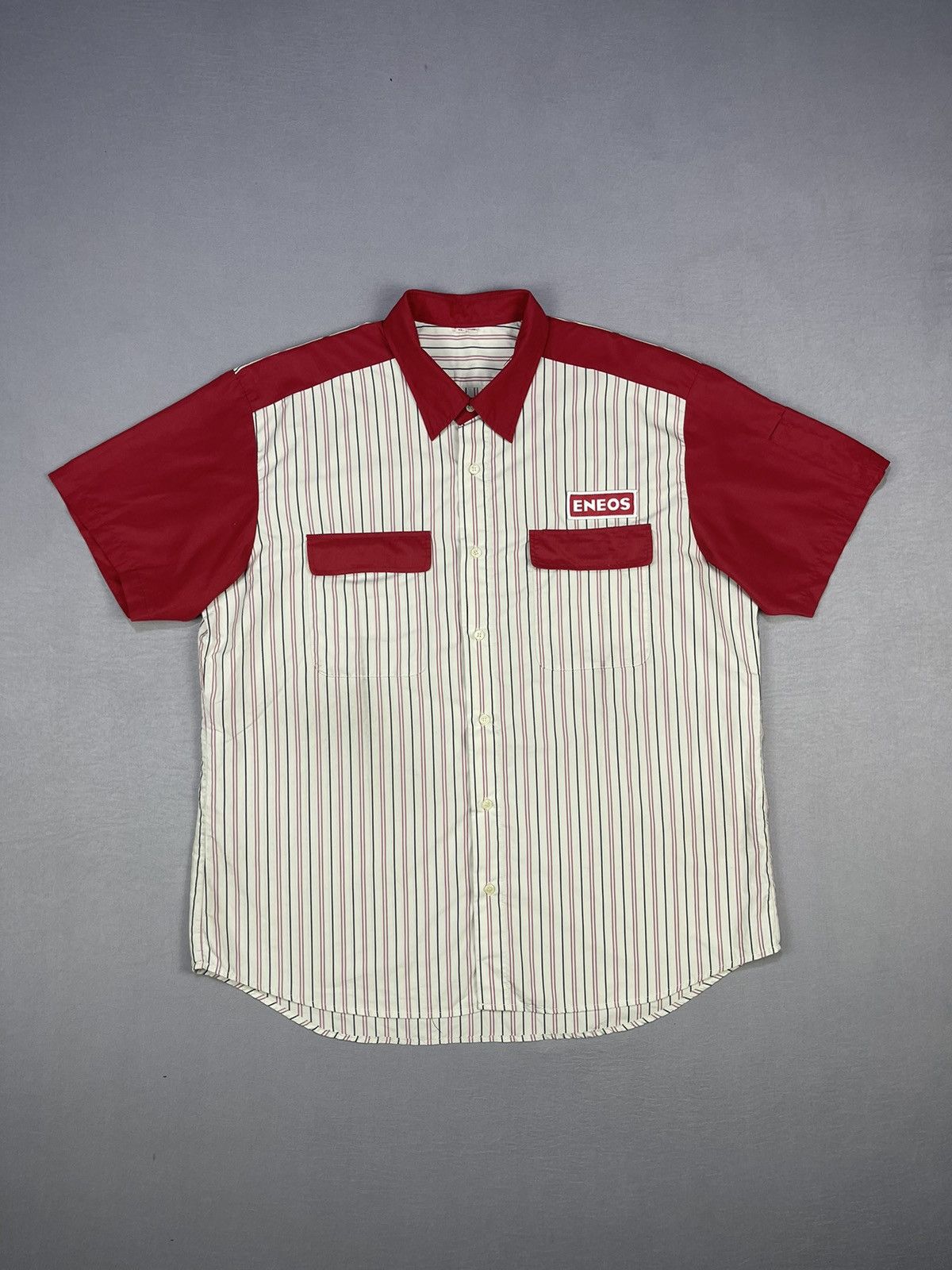 Vintage RACING🏁 Vintage ENEOS Short Sleeve Uniform Size US L / EU 52-54 / 3 - 1 Thumbnail