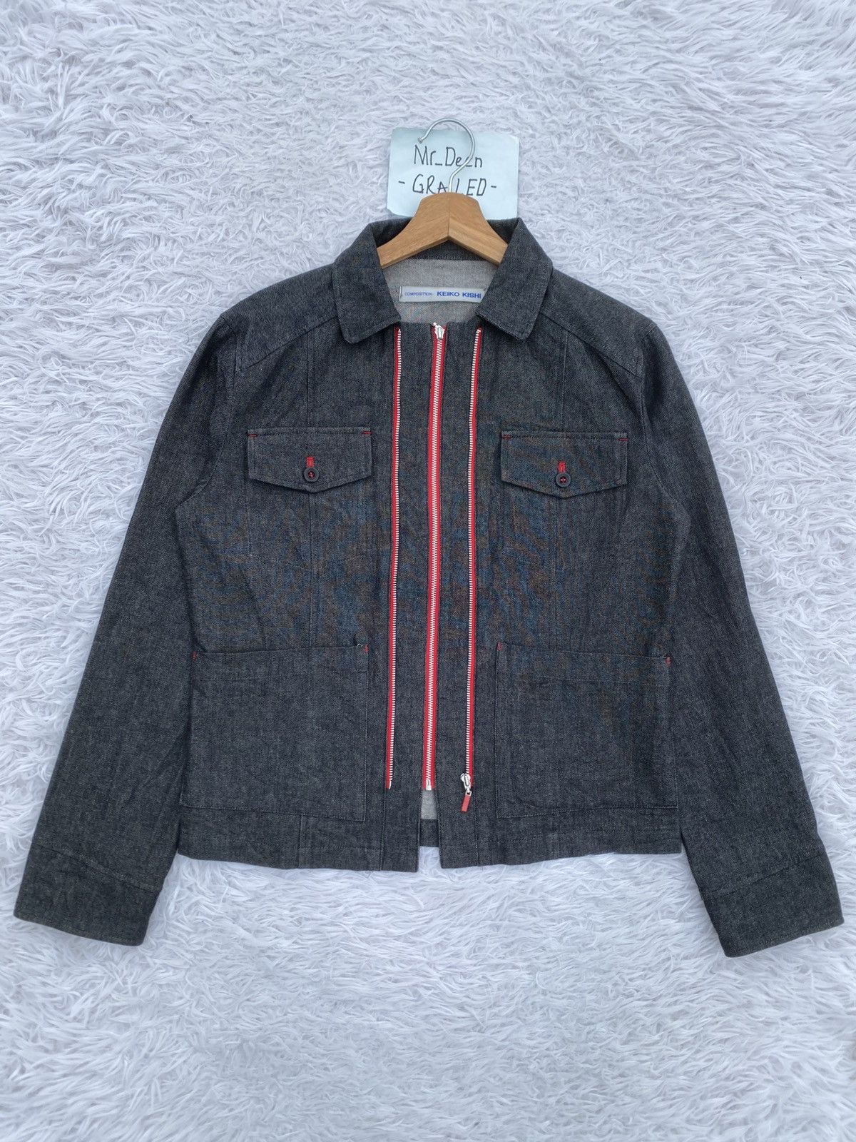 Japanese Brand Rare Vintage Japanese Brand Keiko Keishi Jacket Size US S / EU 44-46 / 1 - 1 Thumbnail