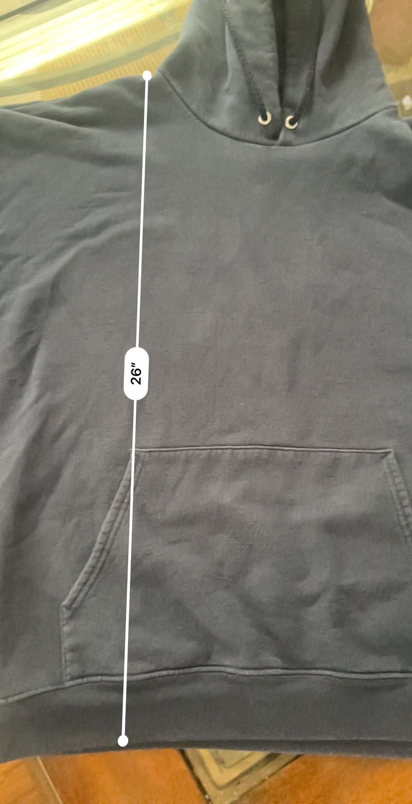 Hanes Vintage blank boxy hoodie Size US XL / EU 56 / 4 - 7 Thumbnail