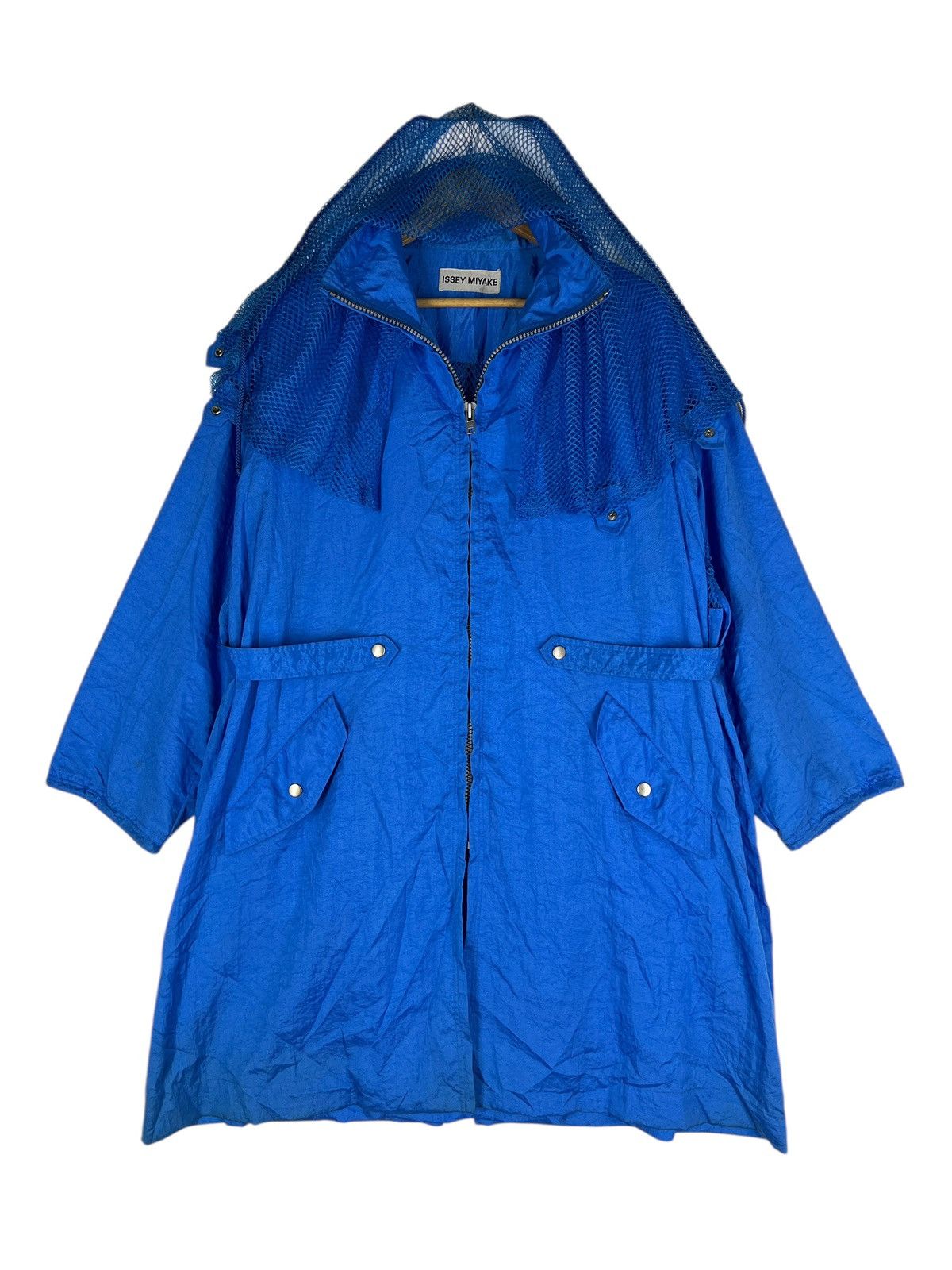 Issey Miyake 🔥 90s Rare Issey Miyake With Mesh Windcoat Made In Japan Size US M / EU 48-50 / 2 - 9 Thumbnail