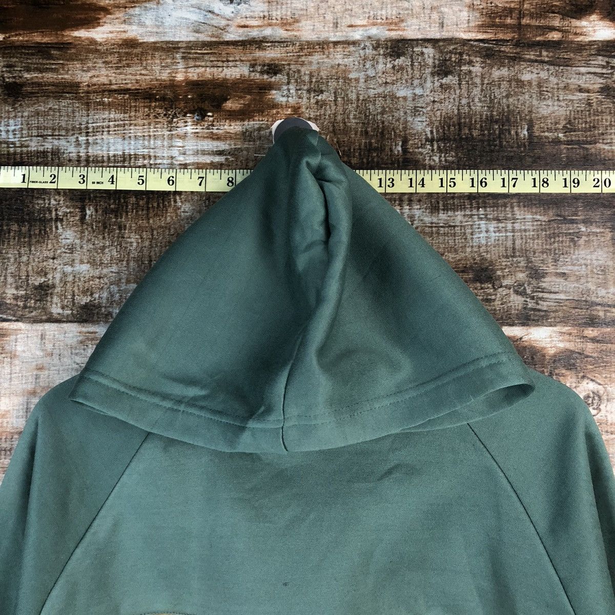 Japanese Brand NUM Green vintage Hoodie #A2198 Size US L / EU 52-54 / 3 - 4 Thumbnail