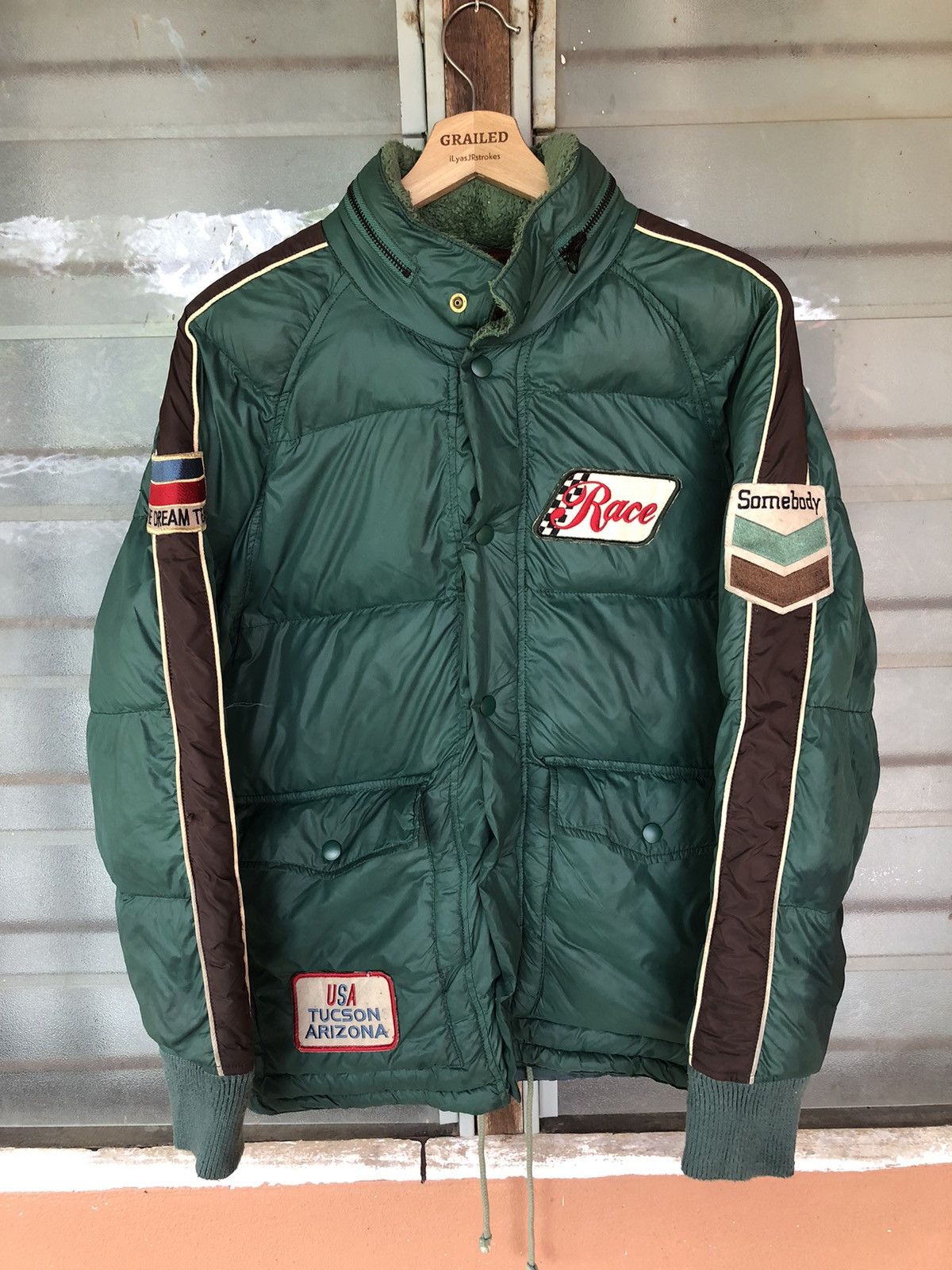 Vintage Vintage K Mayer by Asdic USA Tucson Arizona Bomber Jacket Size US S / EU 44-46 / 1 - 1 Thumbnail
