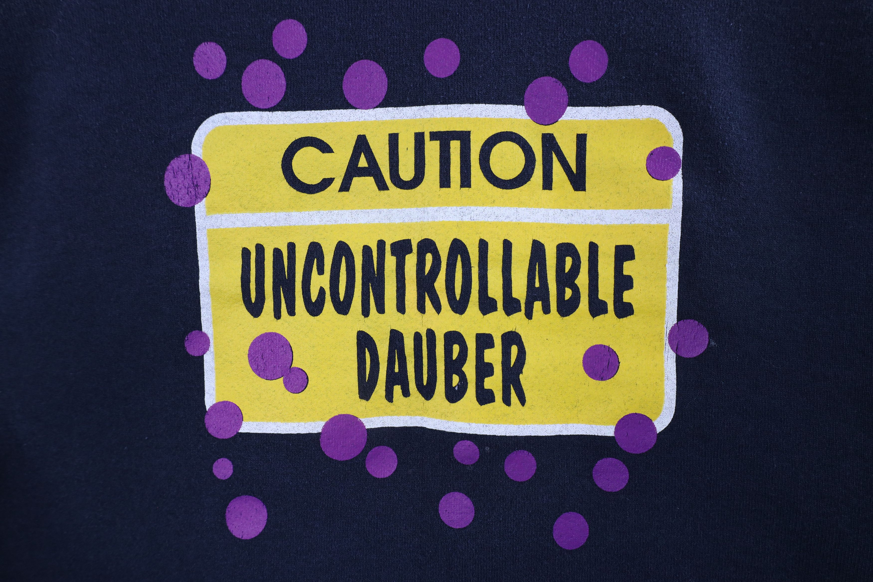 Vintage Vintage 90s Streetwear Uncontrollable Dauber Sweatshirt Size US XL / EU 56 / 4 - 4 Thumbnail