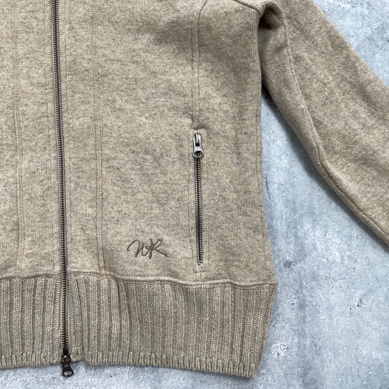 Woolrich Woolen Mills Woolrich Wool Cotton Fur Full-Zip Hoodie Women’s Beige M Size M / US 6-8 / IT 42-44 - 11 Thumbnail
