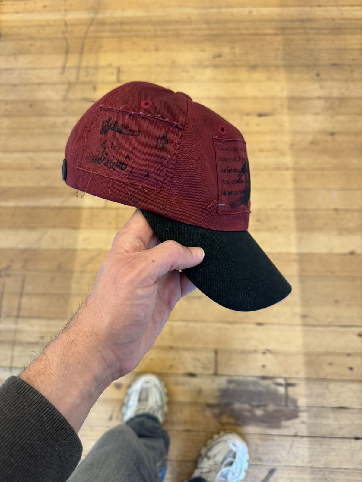 Enfants Riches Deprimes Enfants Riches Deprimes Red & Black Napoleon Hat Size ONE SIZE - 6 Thumbnail
