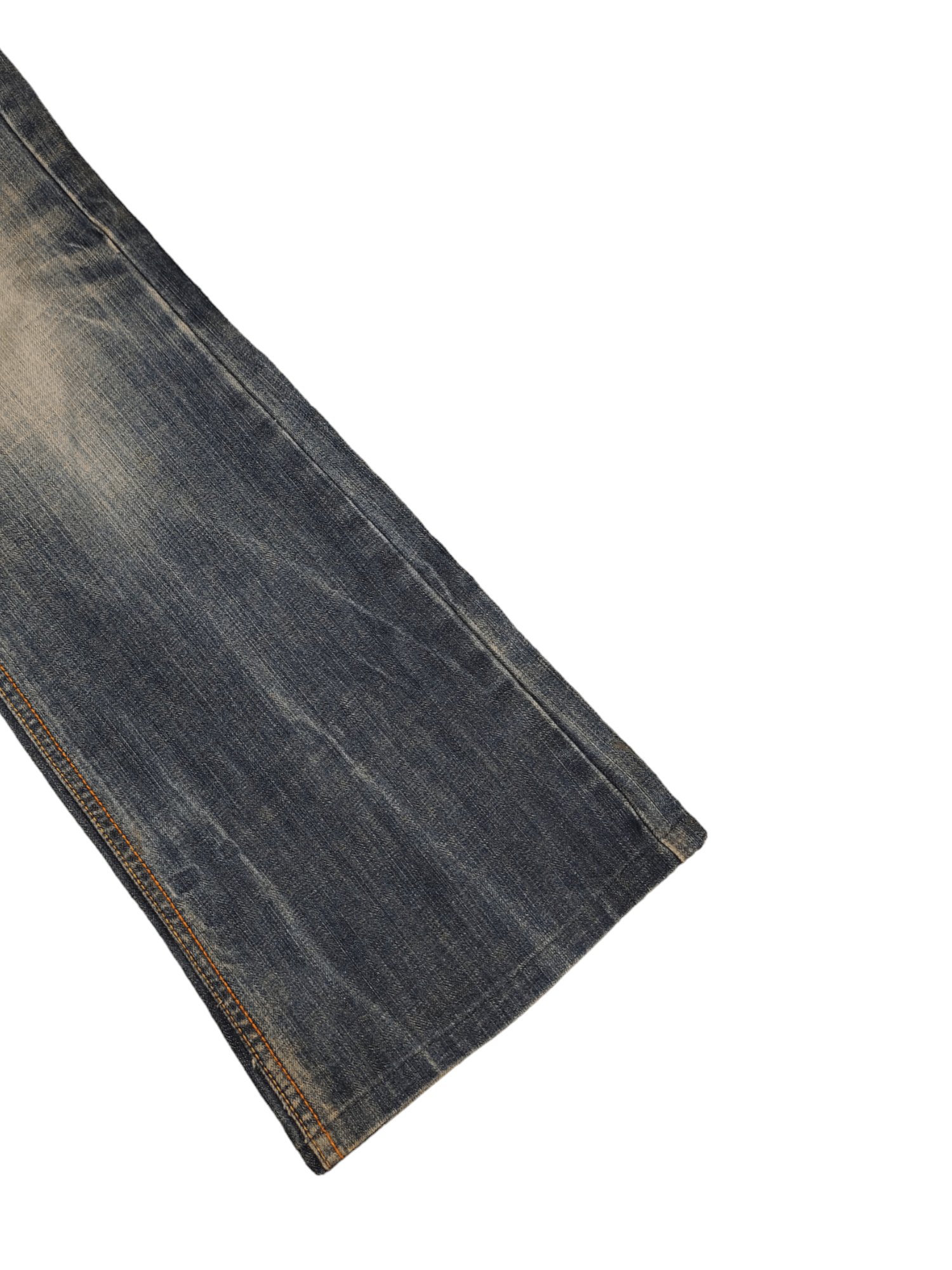 Le Grande Bleu (L.G.B.) Flare Jeans Studio RP Spell Out Clawmark Boot Cut Y2k Goa Size US 28 / EU 44 - 17 Thumbnail