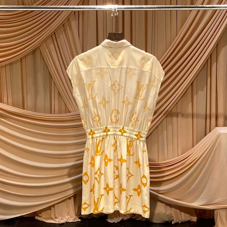 Louis Vuitton Louis Vuitton Ombré full print silk dress Size XS / US 0-2 / IT 36-38 - 3 Thumbnail