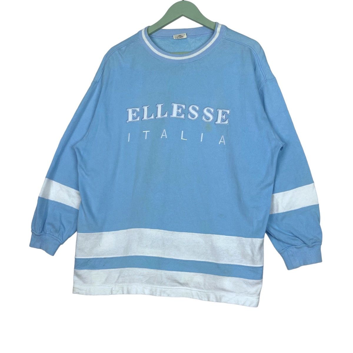 Ellesse Ellesse Sweatshirt Crewneck Pullover Jumper Size L / US 10 / IT 46 - 3 Thumbnail