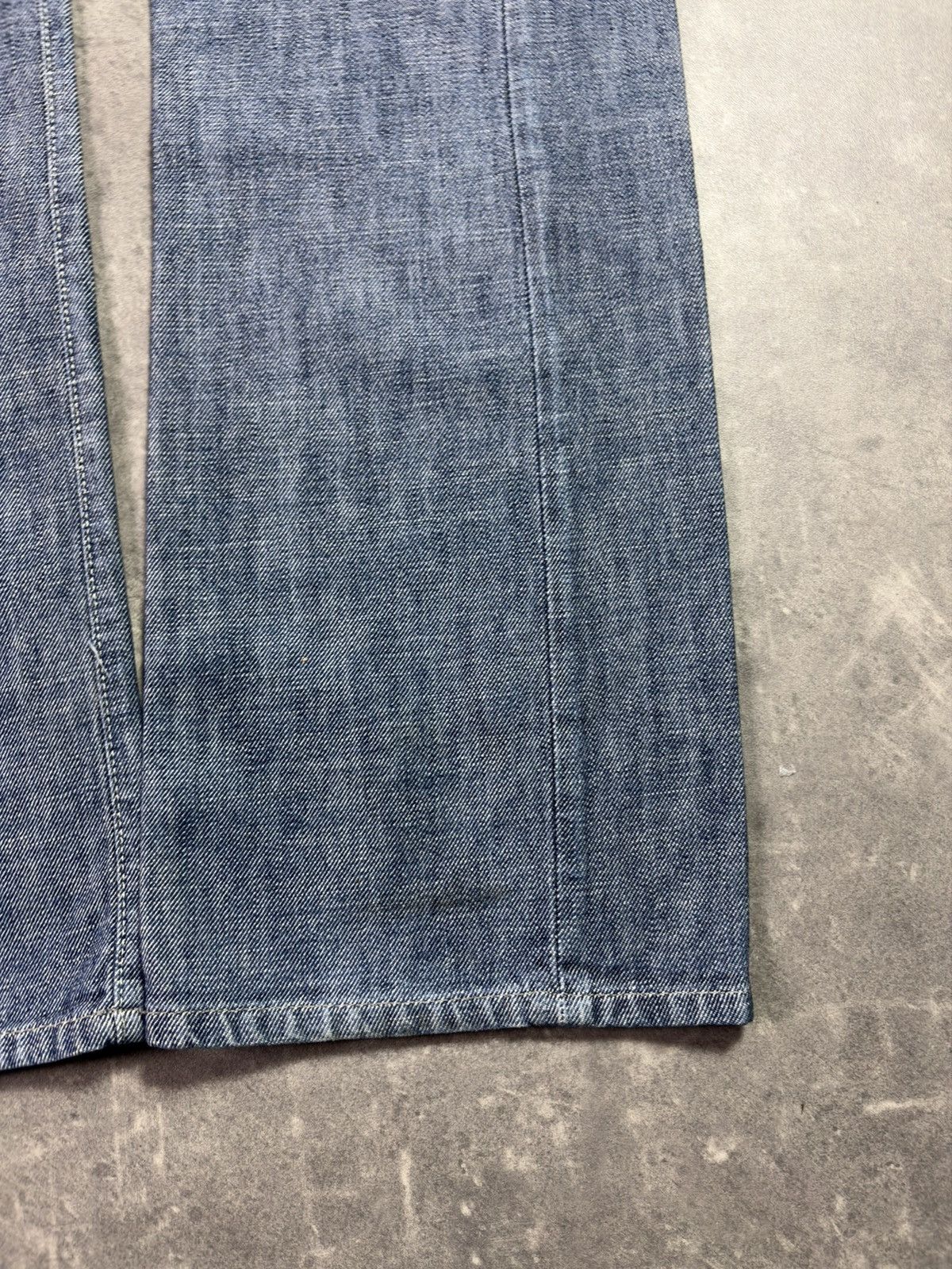 Diesel Diesel Recut Long Straight Denim Jeans 32 33 Indigo Rare Size US 32 / EU 48 - 17 Thumbnail