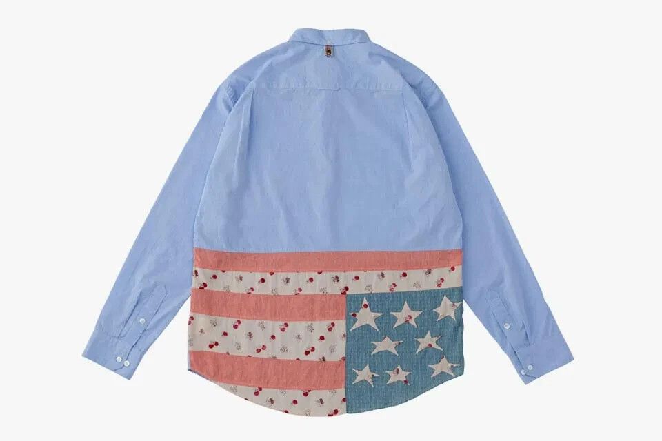Visvim VISVIM LUNGTA STARS FLAG SHIRT 15SS | Grailed