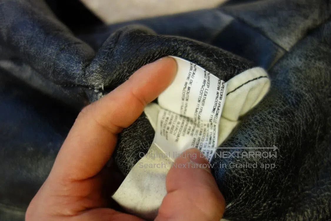Rick Owens Rick Owens Theseus Wool Leather Jacket. Size US M / EU 48-50 / 2 - 7 Thumbnail