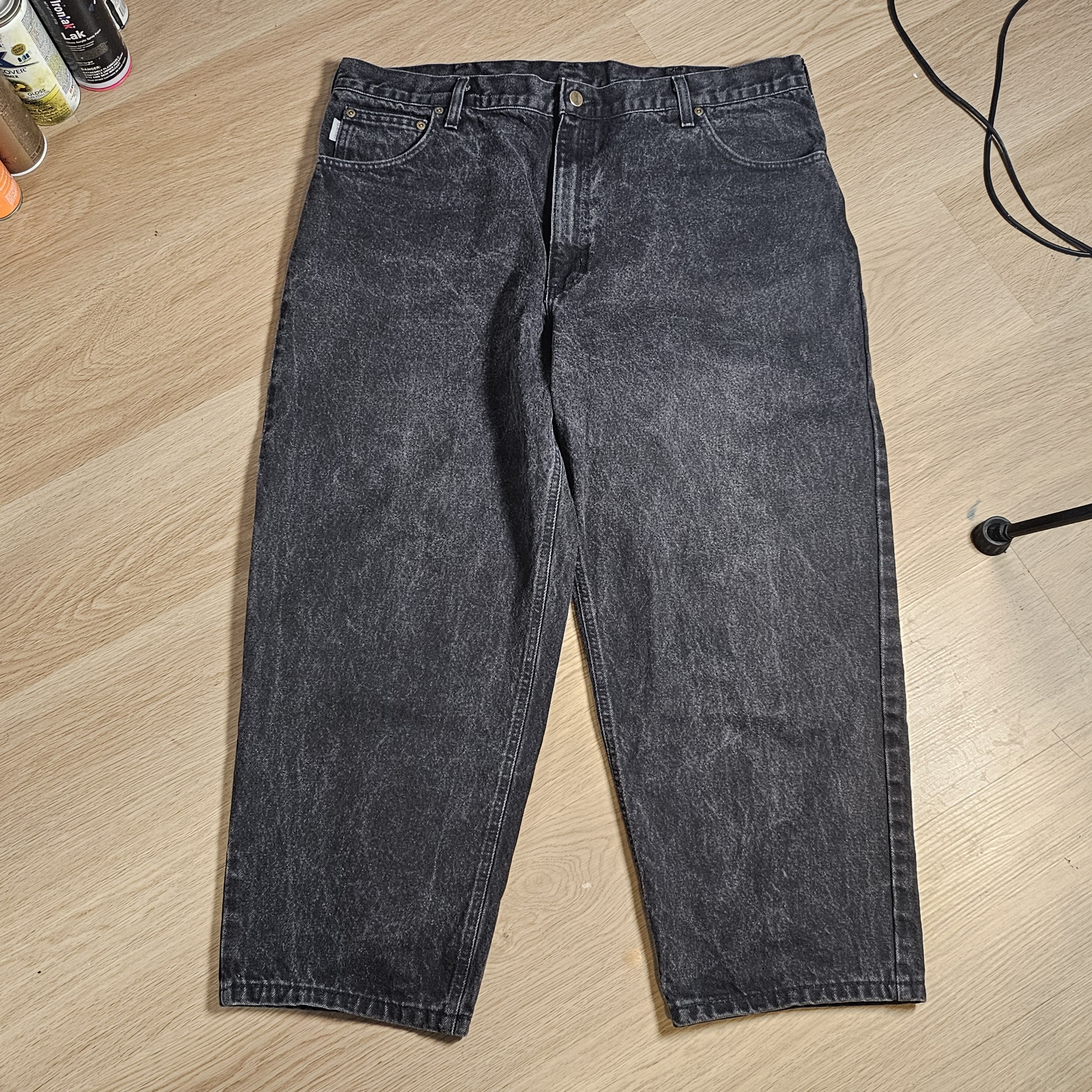 Carhartt Carhartt Black Stone Wash Faded Size US 42 / EU 58 - 1 Thumbnail