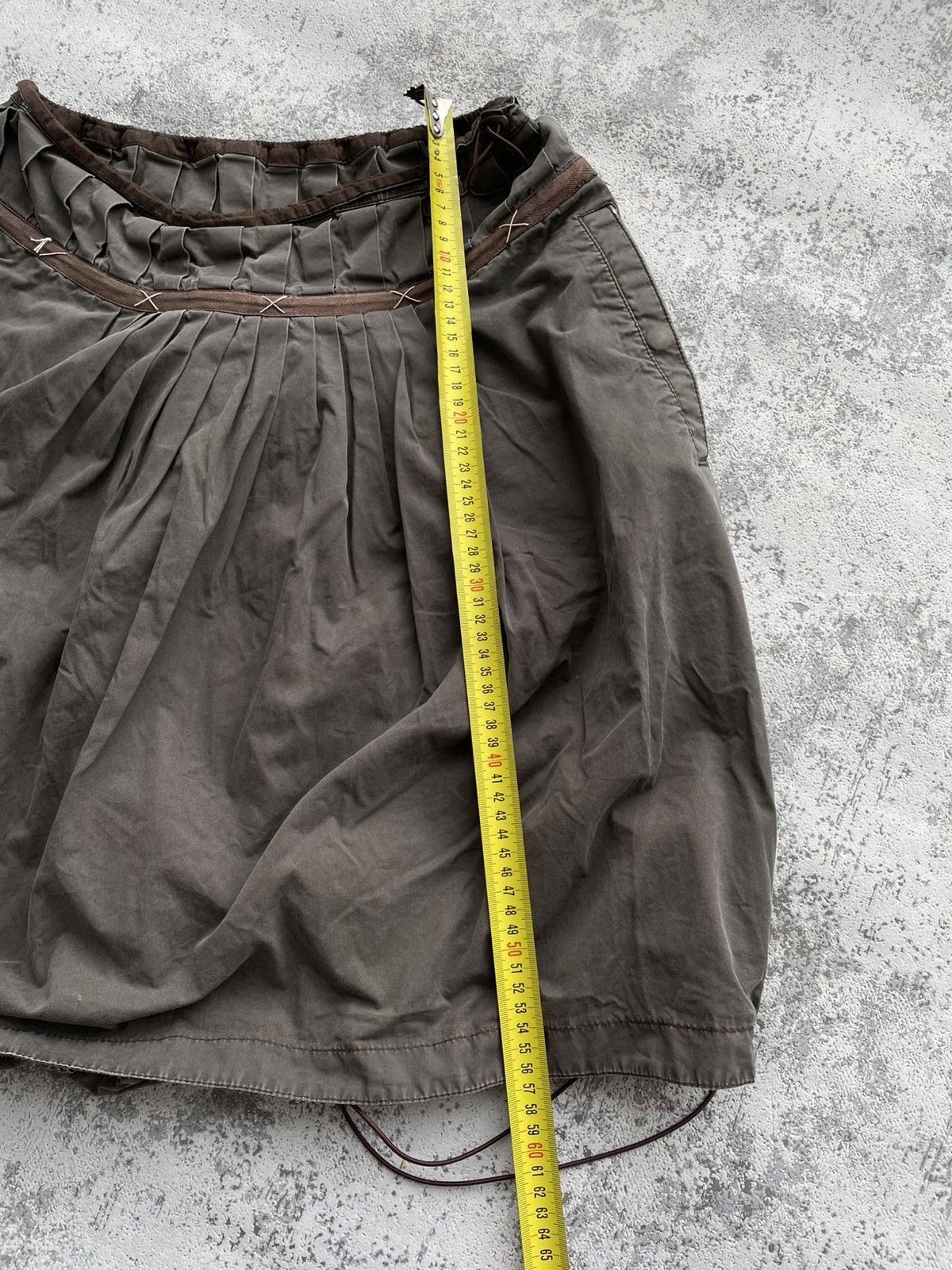 Japanese Brand Maharishi Vintage Cargo Distressed Skirt Size 27" / US 4 / IT 40 - 10 Thumbnail