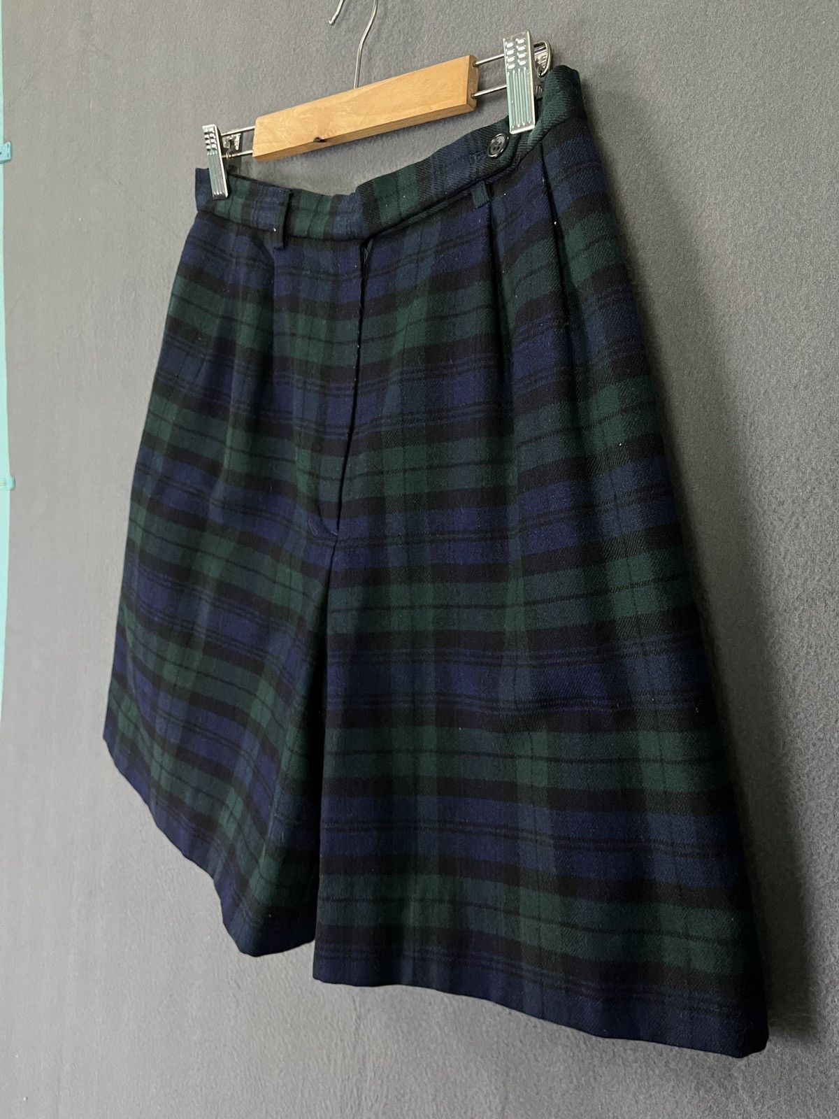 McGregor × Vintage Vintage Mcgregor Tartan Wool High Waist Shorts Size 30" / US 8 / IT 44 - 4 Thumbnail