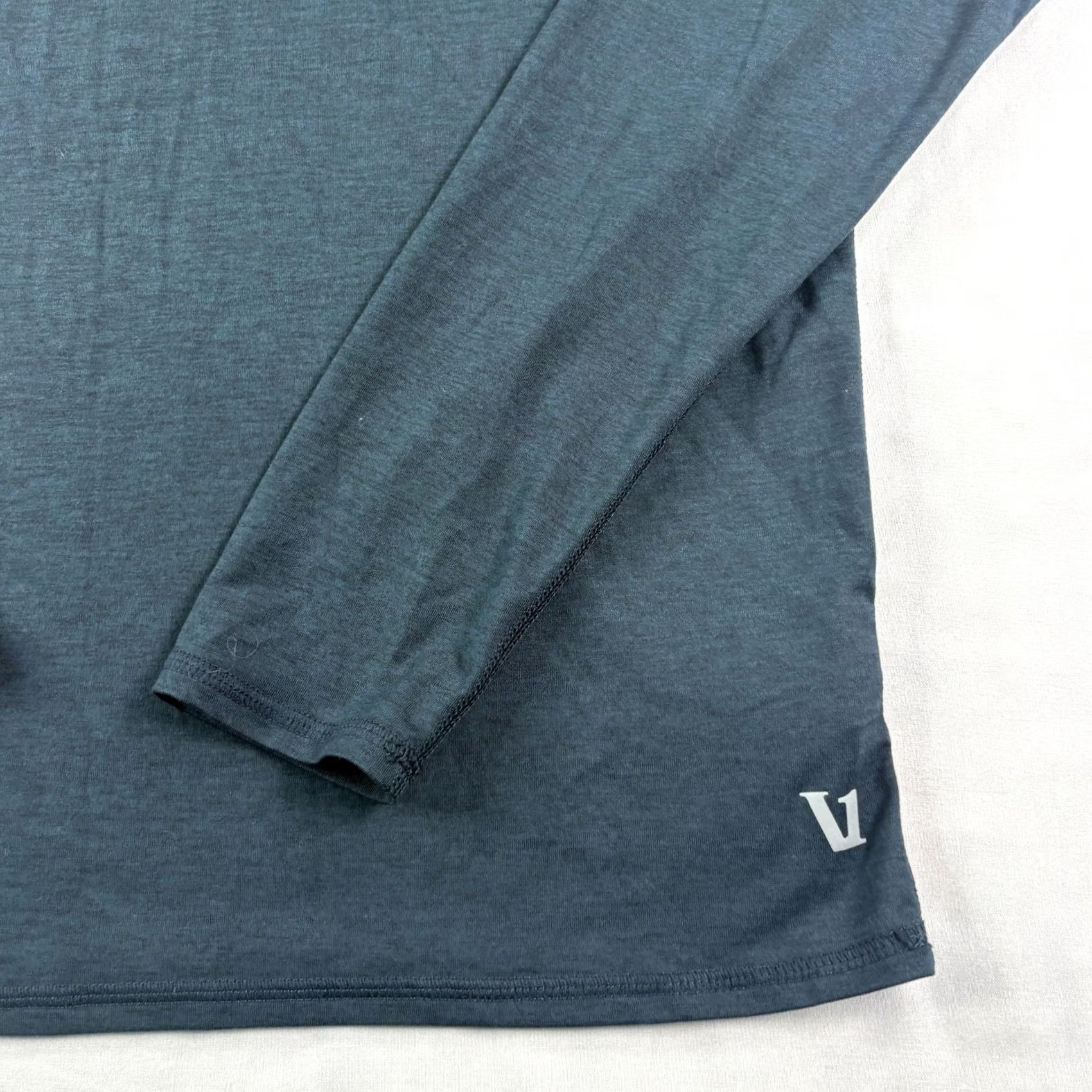 Vuori Vuori Shirt Mens Small Blue Ease Performance 1/2 Zip Pullover Golf Stretch Size US S / EU 44-46 / 1 - 2 Thumbnail