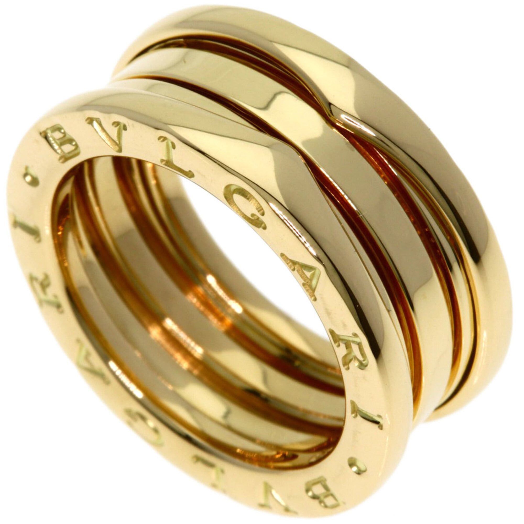 Bvlgari BVLGARI B-zero1 2-band ring #50, 18K yellow gold, women's. Size ONE SIZE - 1 Thumbnail