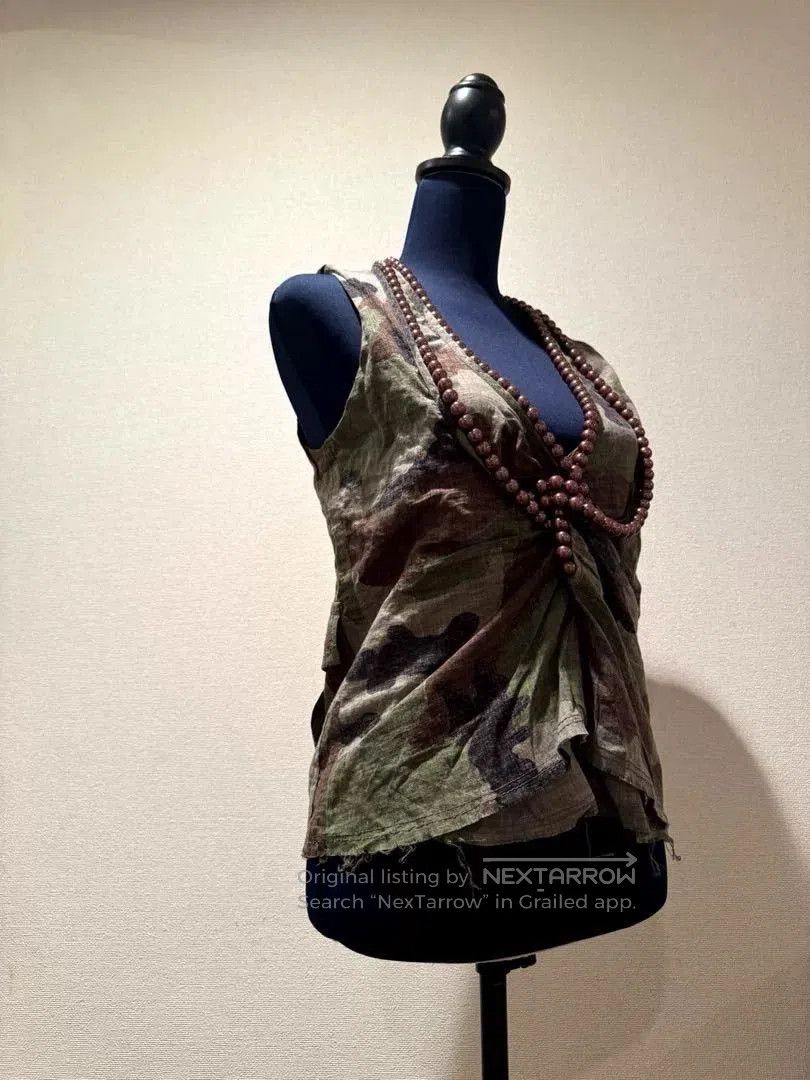 Junya Watanabe junya watanabe camouflage embellished top. Size US S / EU 44-46 / 1 - 4 Thumbnail