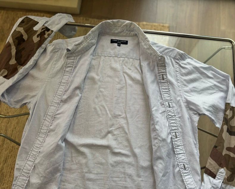 Comme des Garcons Comme Des Garcons Camo Patchwork Shirt Size S / US 4 / IT 40 - 4 Thumbnail