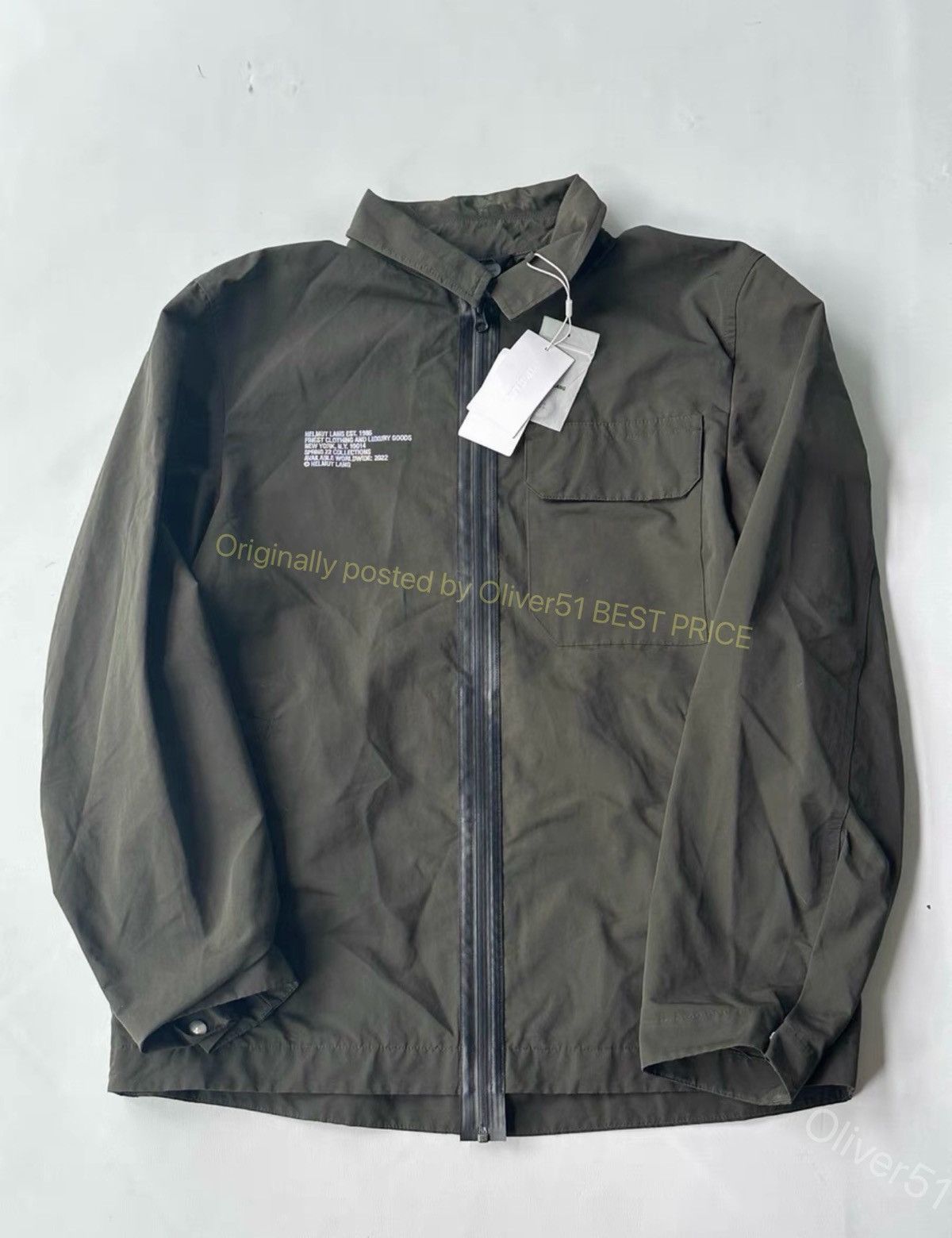 Helmut Lang Helmut Lang 1996 Ballistic Nylon Work Jacket | Grailed