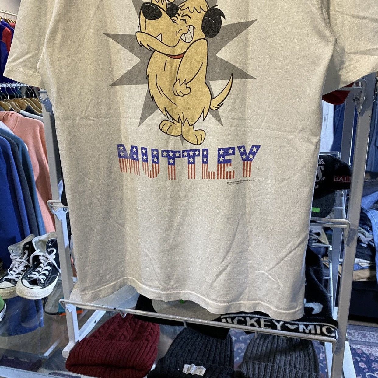 Cartoon Network Vintage 90s Hanna-Barbera Wacky Races Muttley T-Shirt Size US L / EU 52-54 / 3 - 4 Thumbnail