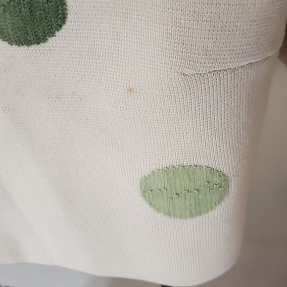 Vintage Cisa Vintage 100% pure Wool Made in Italy Polka Dot Long Sle Size XL / US 12-14 / IT 48-50 - 5 Thumbnail