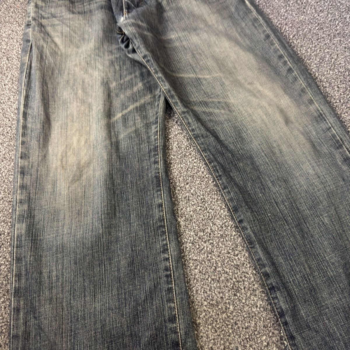 14th Addiction Vintage 90s Edwin 503 Baggy Rusty Japanese Dirty Denim Size US 30 / EU 46 - 4 Thumbnail