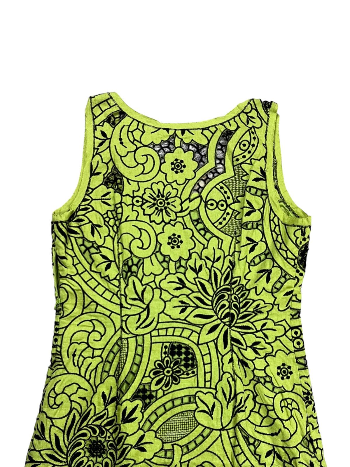 Designer 1990s Vivienne Tam - LSD Flower Top Size M / US 6-8 / IT 42-44 - 4 Thumbnail