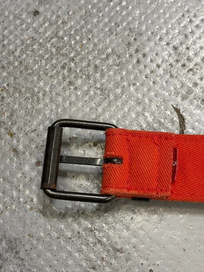 John Galliano John Galliano Orange Canvas Gothic Belt Size ONE SIZE - 7 Thumbnail