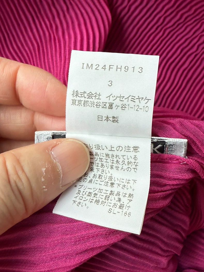 Issey Miyake Issey Miyake size:3 A pinkish-purple main line chiffon emb Size S / US 4 / IT 40 - 8 Thumbnail