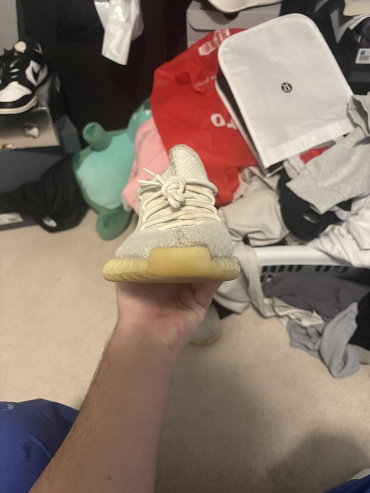 Adidas Yeezy Boost 350 Cream Size US 10 / EU 43 - 3 Thumbnail