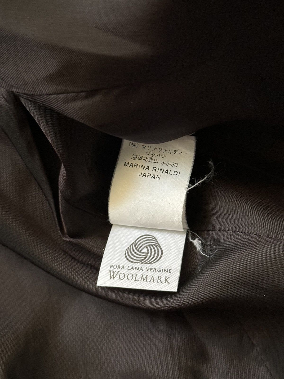 Designer × Max Mara Marina Rinaldi 100% wool blazer jacket Size L / US 10 / IT 46 - 7 Thumbnail