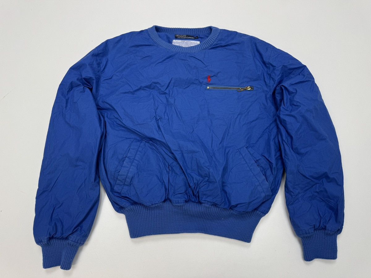 Ralph Lauren Vintage Polo Ralph Lauren 90s Blue Windbreaker Pullover Size US M / EU 48-50 / 2 - 1 Thumbnail